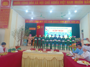Xã Xuân Thành tổ chức gặp mặt thanh niên lên đường nhập ngũ và đón nhận Quân nhân hòa thành nghĩa vụ quân sự trở về địa phương