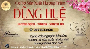 Mô hình Hương Trầm Dũng Huệ